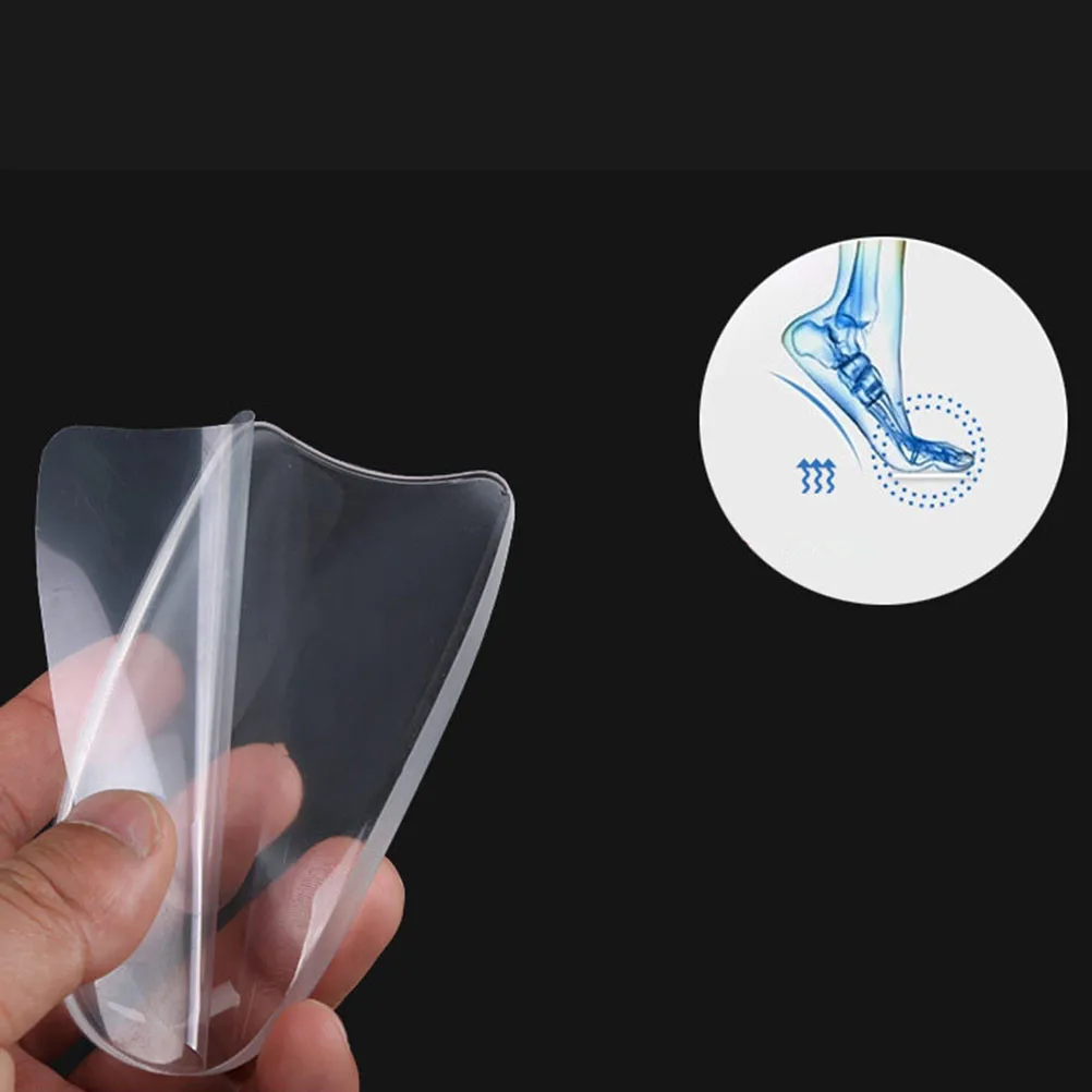 Heel Pad Plantar Fasciitis Cushion Sole Foot Shape Transparent Gel Pads Non Toxic Washable Long Lasting Medical Grade Silicone U
Heel Pad Plantar Fasciitis Cushion Sole Foot Shape Transparent Gel Pads Non Toxic Washable Long Lasting Medical Grade Silicone U