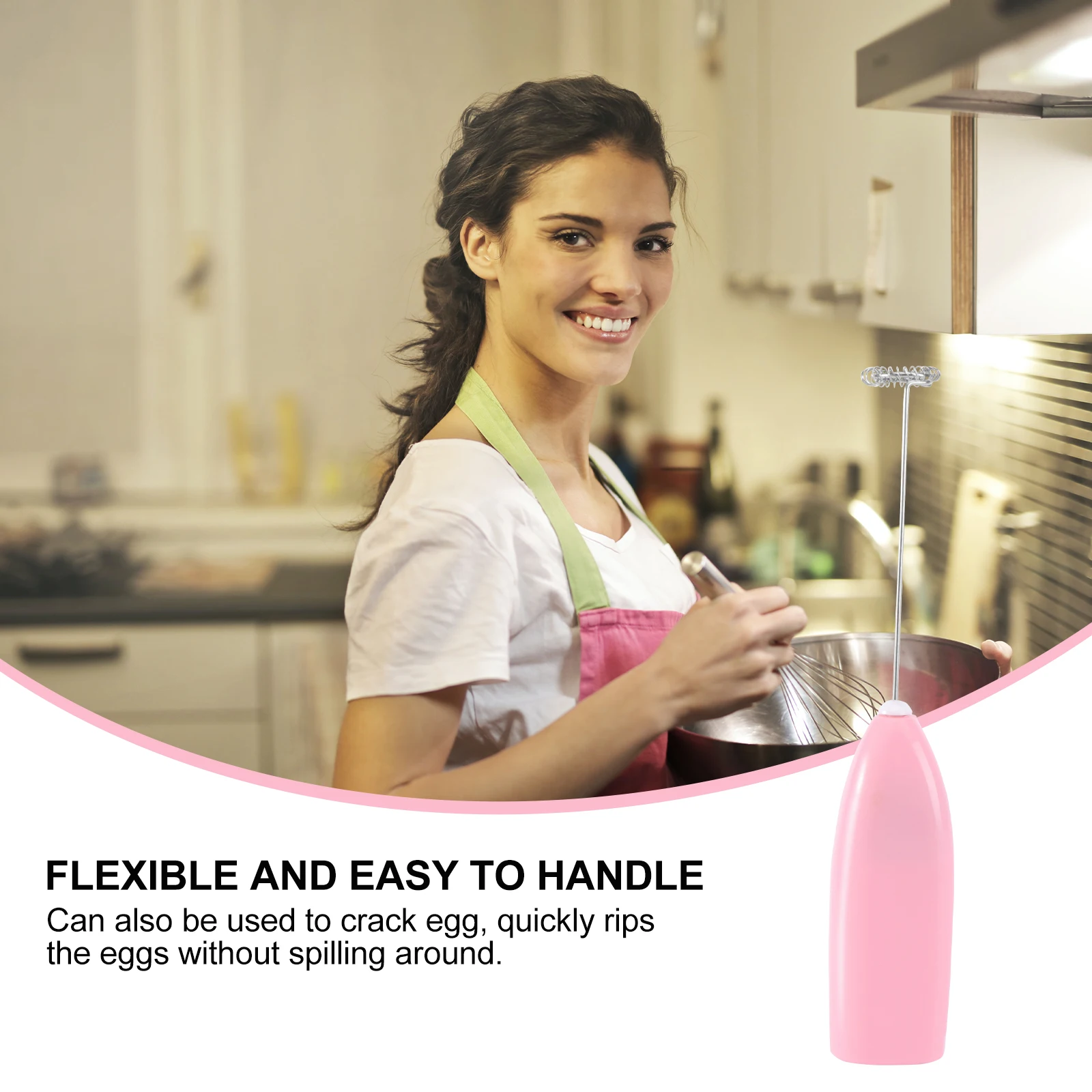 Electric Egg Beater -Powered Portable Coffee Mixer Milk Frother Non-Stick Easy Clean Home Use Handheld Whisk Tool
Electric Egg Beater -Powered Portable Coffee Mixer Milk Frother Non-Stick Easy Clean Home Use Handheld Whisk Tool