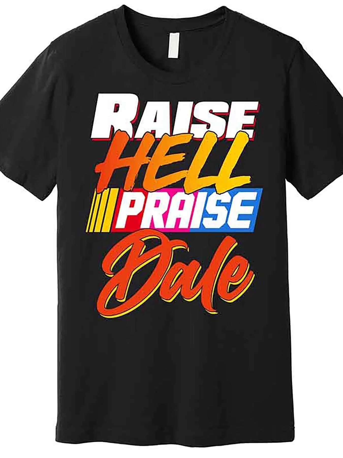 "Raise Hell Praise Dale" Men's 100% Cotton T-Shirt - Breathable, Casual & Versatile with Bold Graphic Print, Crew Neck
"Raise Hell Praise Dale" Men's 100% Cotton T-Shirt - Breathable, Casual & Versatile with Bold Graphic Print, Crew Neck