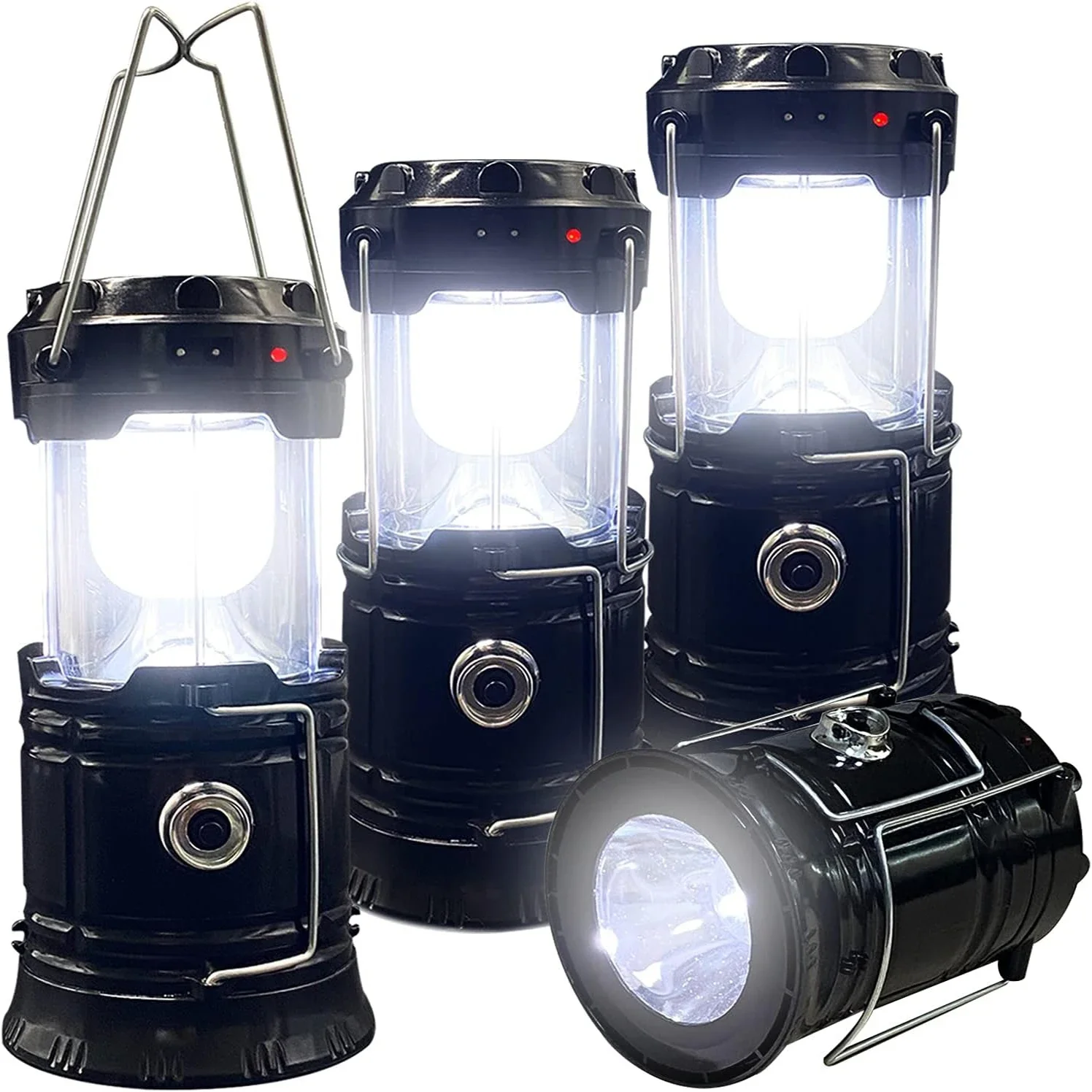 1/4pc Solar Camping Lantern USB Rechargeable Lamp Power Bank Portable Waterproof Solar Lights for Indoor Outdoor Emergency Light
1/4pc Solar Camping Lantern USB Rechargeable Lamp Power Bank Portable Waterproof Solar Lights for Indoor Outdoor Emergency Light