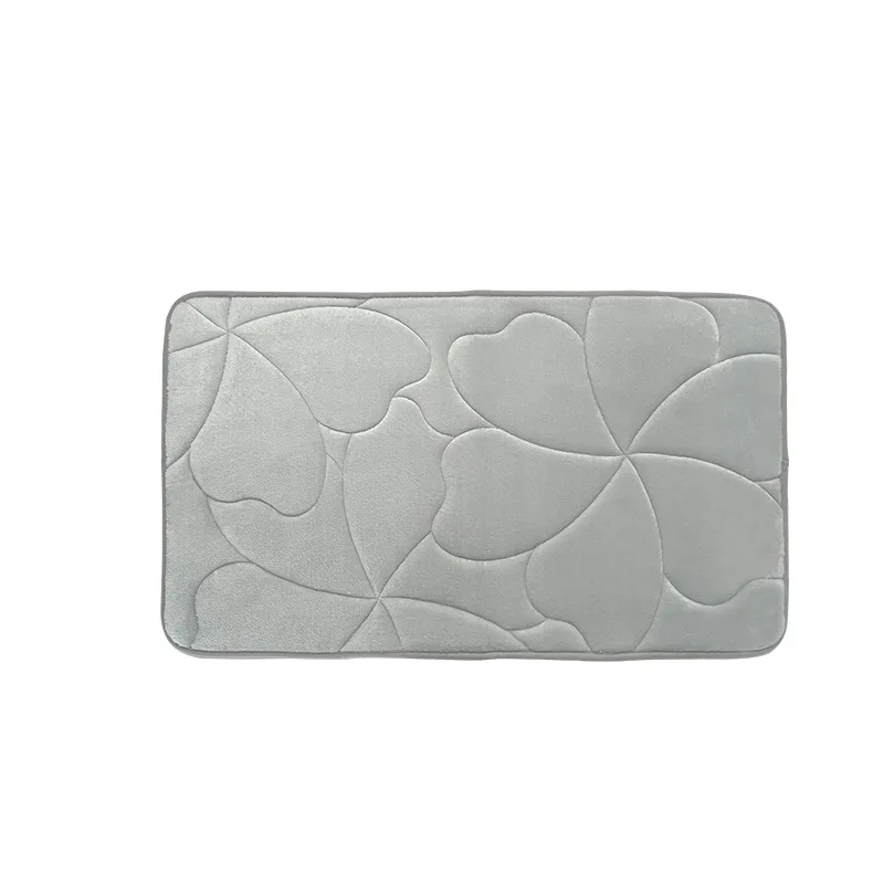 Bathroom floor mat is simple and strong absorbent, bathroom floor mat flannel thickened household dirt-resistant non-slip mat
Bathroom floor mat is simple and strong absorbent, bathroom floor mat flannel thickened household dirt-resistant non-slip mat