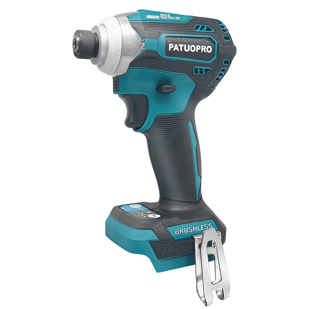 Cordless Brushless Impact Driver Kit Electric Screwdriver 4-Speed 1/4-Inch Hex 3-LED Light for Makita 18v Battery(No Battery)
Cordless Brushless Impact Driver Kit Electric Screwdriver 4-Speed 1/4-Inch Hex 3-LED Light for Makita 18v Battery(No Battery)