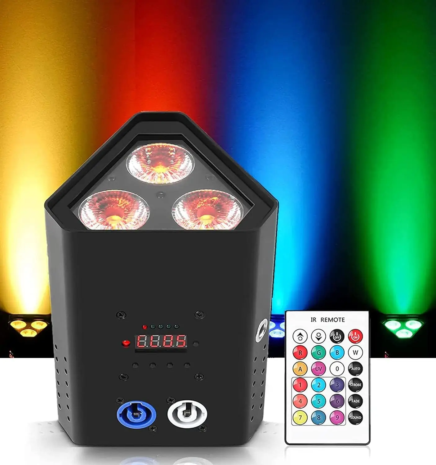 4-In-1 LED 3 Eye Lamp With Remote Control for Wedding Party Led Par Light Create an (Shipping from European warehouse)
4-In-1 LED 3 Eye Lamp With Remote Control for Wedding Party Led Par Light Create an (Shipping from European warehouse)