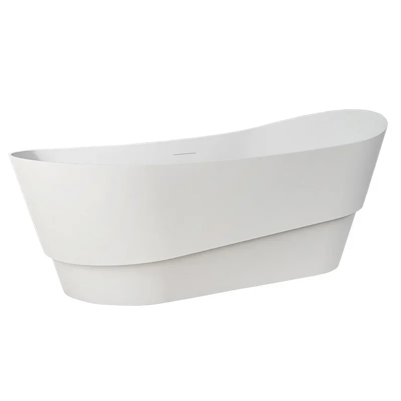 Nordic simple special-shaped acrylic bathtub household personalized creative independent boat-shaped bathtub
Nordic simple special-shaped acrylic bathtub household personalized creative independent boat-shaped bathtub