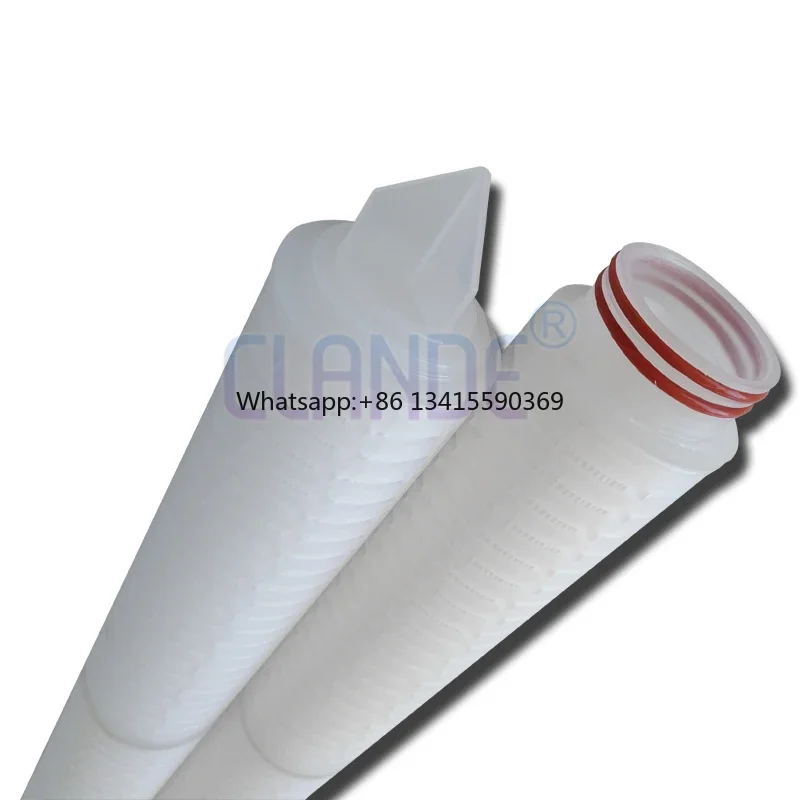 PES PP Membrane Pleated Filter Element 5 to 40 Inch Nylon Membrane Pleated Cartridge Filters for Water Treatment
PES PP Membrane Pleated Filter Element 5 to 40 Inch Nylon Membrane Pleated Cartridge Filters for Water Treatment