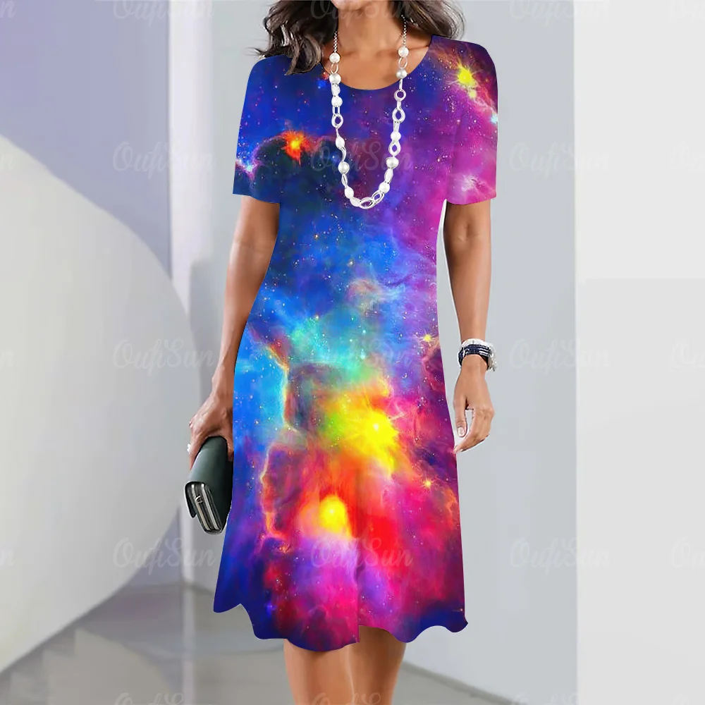 Nueva Mujer Vestidos Starlight Impreso Elegante Casual De манга Corta Vestidos De La Vendimia 2023 Moda Mujer размера плюс Ropa Y2k
Nueva Mujer Vestidos Starlight Impreso Elegante Casual De манга Corta Vestidos De La Vendimia 2023 Moda Mujer размера плюс Ropa Y2k