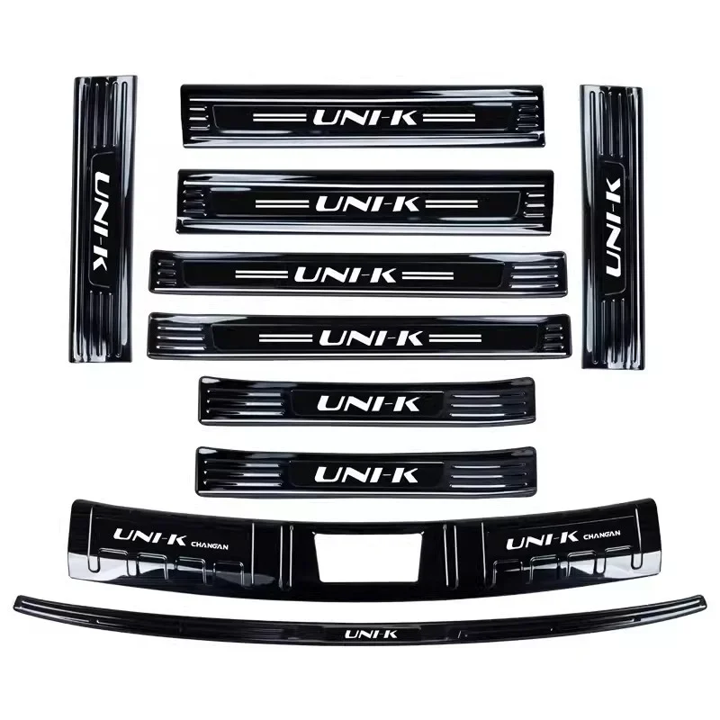 Door Threshold Strip Welcome Pedal Pedal Decoration Protective Plate Protection UniKIDD For Changan UNI-K 2021-2022 Car Styling
Door Threshold Strip Welcome Pedal Pedal Decoration Protective Plate Protection UniKIDD For Changan UNI-K 2021-2022 Car Styling