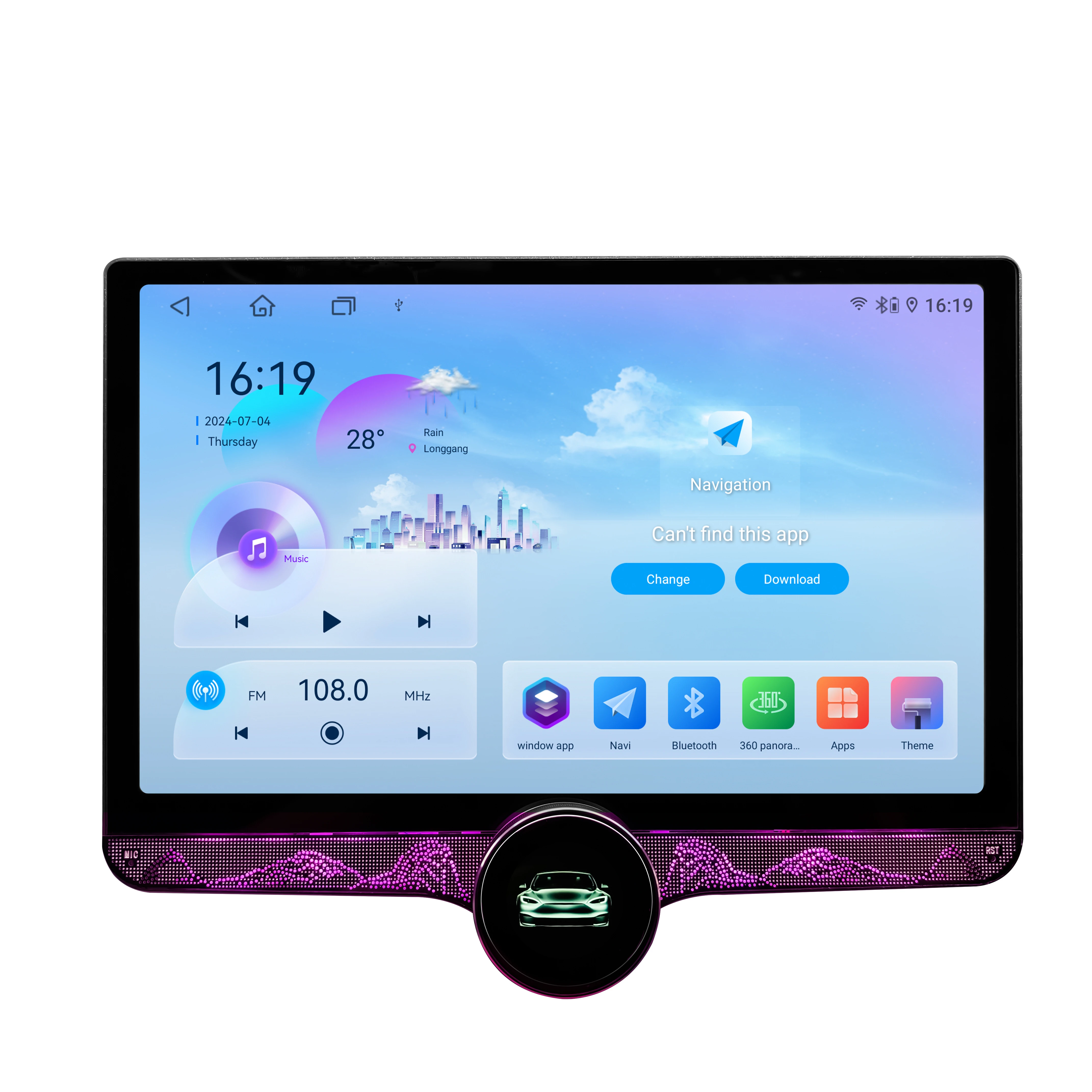 11.5 inch Touch Screen 8 Core car player car play android car auto gps navigation android head unit
11.5 inch Touch Screen 8 Core car player car play android car auto gps navigation android head unit