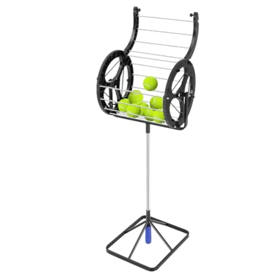 Tennis Ball Hopper for 80 Balls User Friendly Tennis Ball Basket Tenniss Basket for Balls Pickup for Coaches and Players School
Tennis Ball Hopper for 80 Balls User Friendly Tennis Ball Basket Tenniss Basket for Balls Pickup for Coaches and Players School