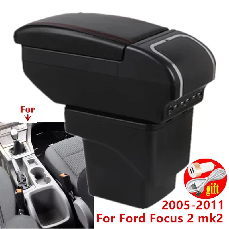 Storage box For Ford Focus 2 armrest box For Ford Focus 2 Mk2 2005 2006 2007 2008 2009 2010 2011 Car Armrest Box car accessories
Storage box For Ford Focus 2 armrest box For Ford Focus 2 Mk2 2005 2006 2007 2008 2009 2010 2011 Car Armrest Box car accessories