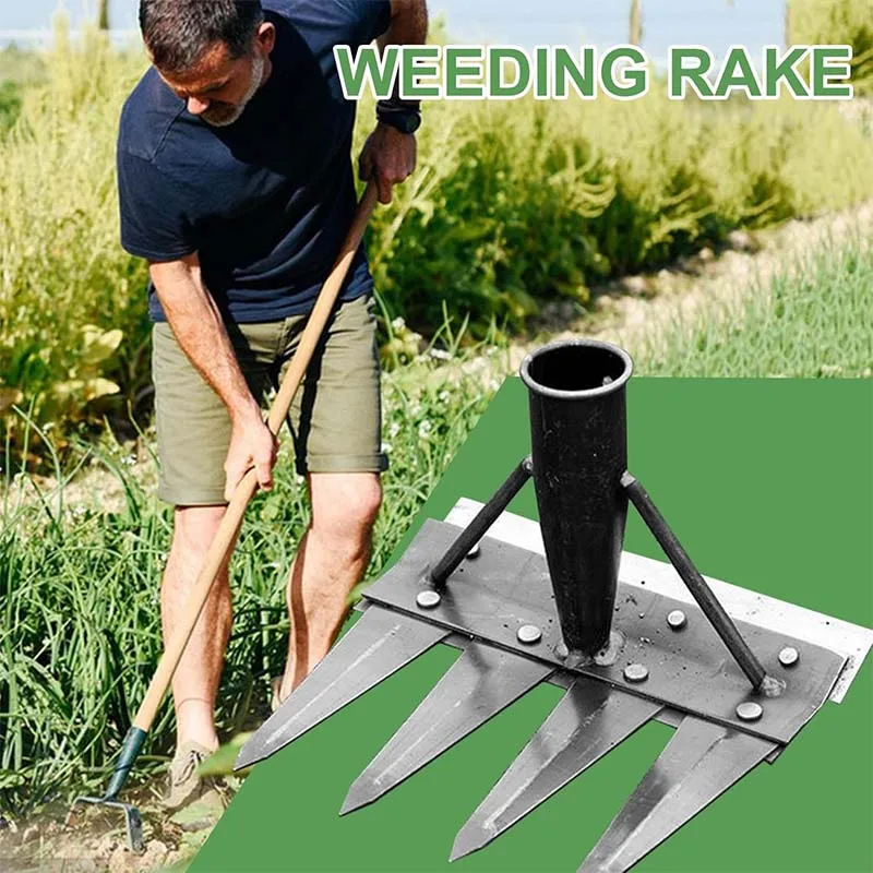 2/3/4/5/7 Teeth Garden Rakes Weeding Tool Hand Agricultural Nail Harrow Metal Harrow Effortless Soil Turning Farming Tools
2/3/4/5/7 Teeth Garden Rakes Weeding Tool Hand Agricultural Nail Harrow Metal Harrow Effortless Soil Turning Farming Tools