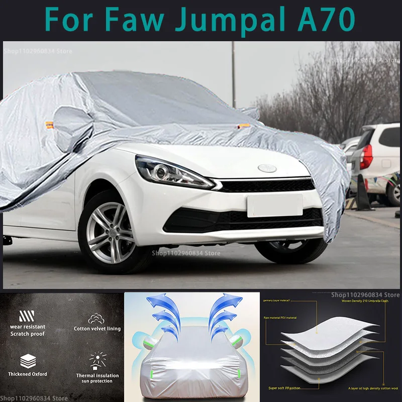 For FAW Jumpal A70 210T Waterproof Full Car Covers Outdoor Sun uv protection Dust Rain Snow Protective Auto Protective cover
For FAW Jumpal A70 210T Waterproof Full Car Covers Outdoor Sun uv protection Dust Rain Snow Protective Auto Protective cover