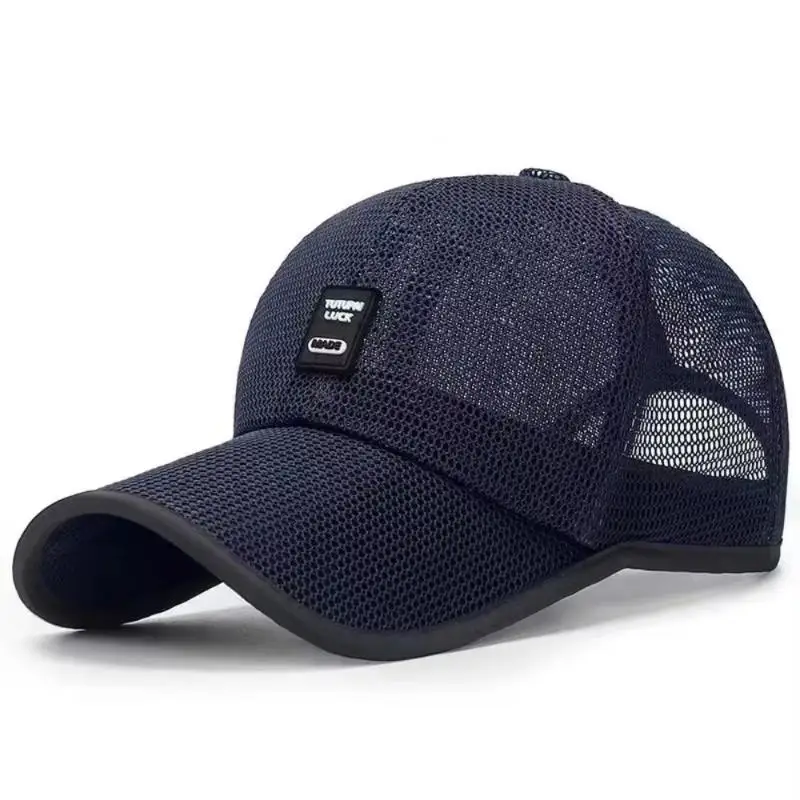 Men's Mesh Baseball Cap Breathable Summer Caps Dad Hat Outdoor Fishing Hats Bone Gorras Snapback Trucker Cap
Men's Mesh Baseball Cap Breathable Summer Caps Dad Hat Outdoor Fishing Hats Bone Gorras Snapback Trucker Cap