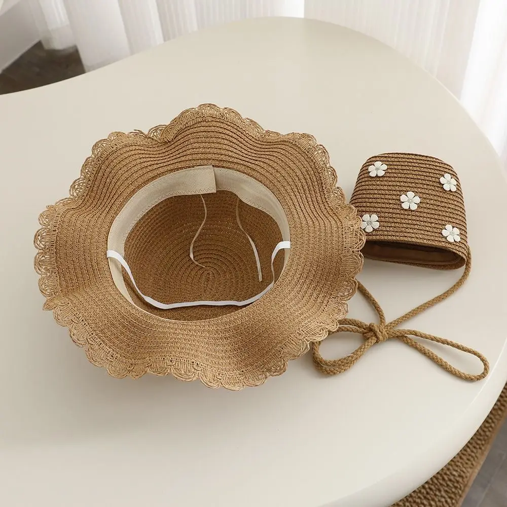 Cute Flower Children Beach Hats Lace Sunshade Holiday Travel Beach Bags Sun Protection Straw Cap
Cute Flower Children Beach Hats Lace Sunshade Holiday Travel Beach Bags Sun Protection Straw Cap