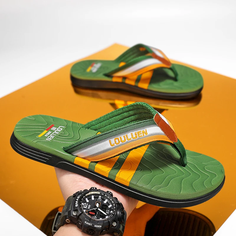Summer Men Slippers High Quality Fashion Men Flip Flops Beach Flip Flops Men Casual Breathable Antiskid Beach Outdoor Sandals
Summer Men Slippers High Quality Fashion Men Flip Flops Beach Flip Flops Men Casual Breathable Antiskid Beach Outdoor Sandals
