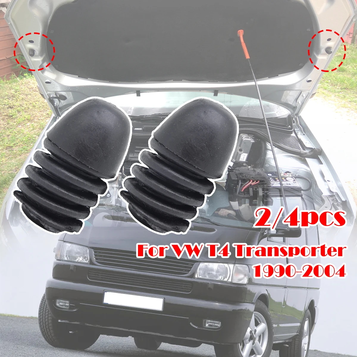 2pcs Car Front Bonnet Hood Lid Stop Buffer Shock-absorbing Cushion For VW T4 Transporter 1990-1998 2001 2003 2004 Passat B1 B2
2pcs Car Front Bonnet Hood Lid Stop Buffer Shock-absorbing Cushion For VW T4 Transporter 1990-1998 2001 2003 2004 Passat B1 B2