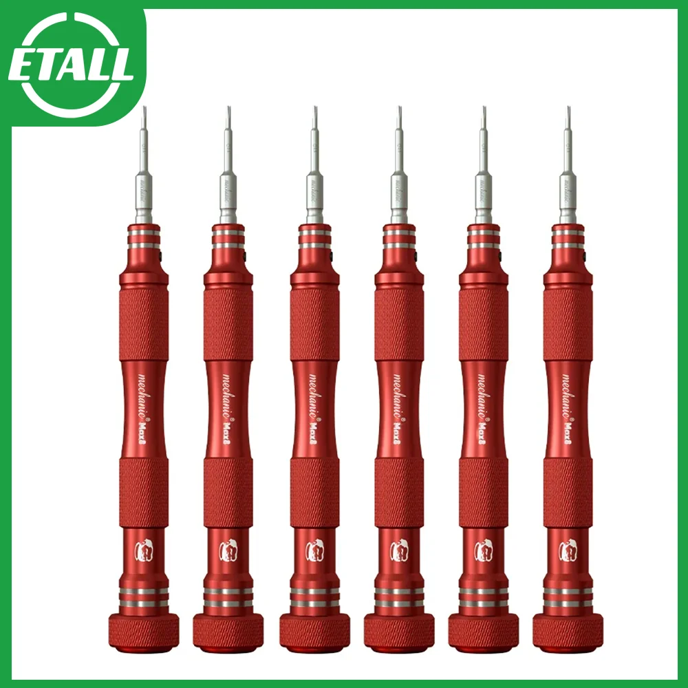 Нескользящая отвертка MECHANIC 0,8 Torx 0,6 Y-типа 1,2 1,5 Phillips 2,5 T2 для ремонта фотоаппарата, инструмент для разборки
Нескользящая отвертка MECHANIC 0,8 Torx 0,6 Y-типа 1,2 1,5 Phillips 2,5 T2 для ремонта фотоаппарата, инструмент для разборки