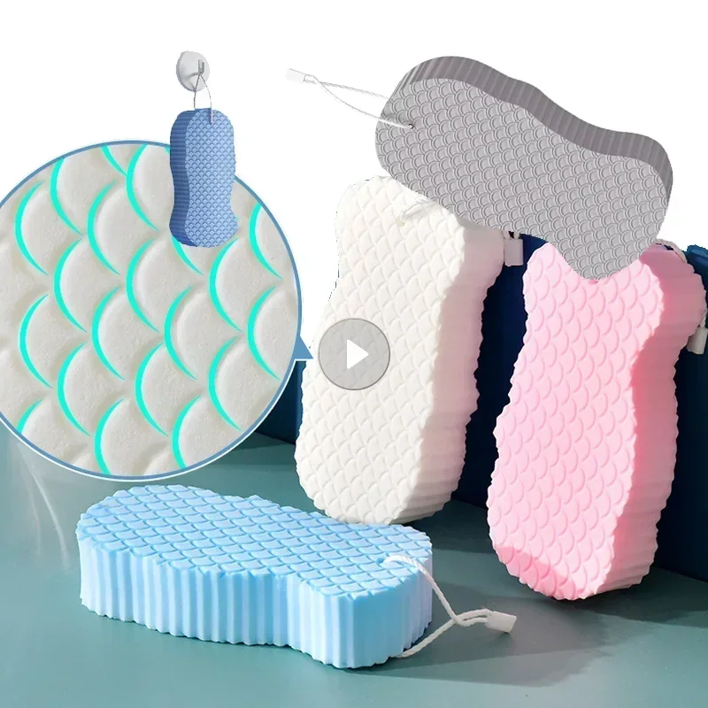 3D Sponge Exfoliating Bath Scrubbing Sponges Soft Sponge Body Scrubber Shower Brush Body Dead Skin Remover Bathing Products
3D Sponge Exfoliating Bath Scrubbing Sponges Soft Sponge Body Scrubber Shower Brush Body Dead Skin Remover Bathing Products