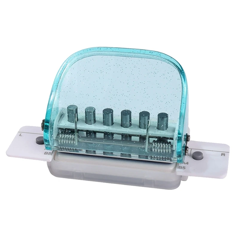Top-6 Hole Punch Ideal For Binding Notebook And Documents, Quick Positioning Of Holes, Manual Binding Supplies
Top-6 Hole Punch Ideal For Binding Notebook And Documents, Quick Positioning Of Holes, Manual Binding Supplies