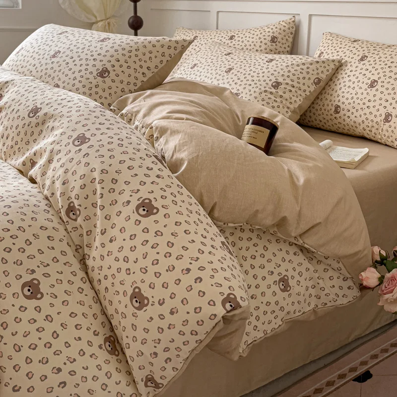 Bonenjoy 100% Cotton Duvet Cover Printed Quilt Cover Home Bedding Adults Kids Comforter Cover housse de couette (No Pillowcase)
Bonenjoy 100% Cotton Duvet Cover Printed Quilt Cover Home Bedding Adults Kids Comforter Cover housse de couette (No Pillowcase)