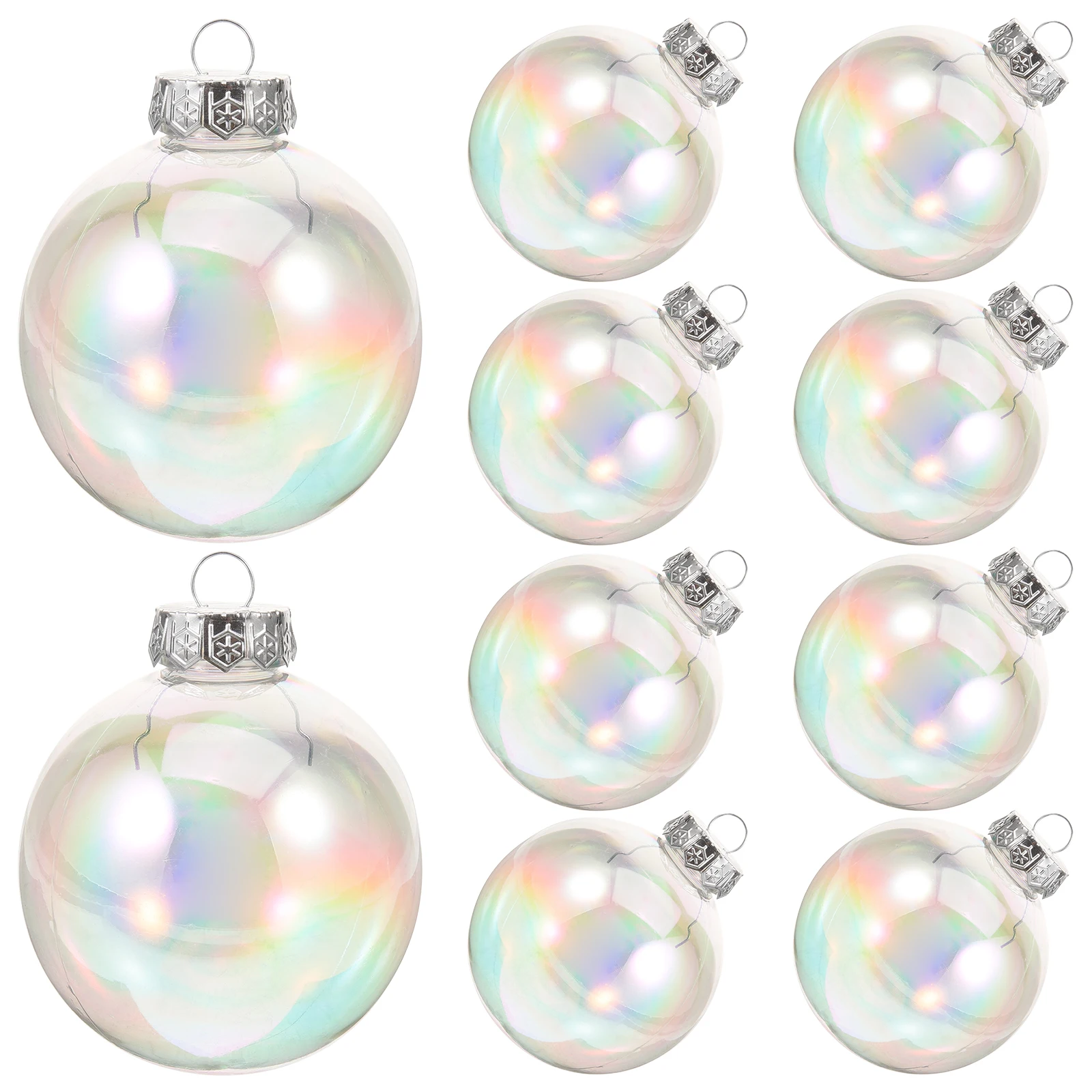 10pcs 8cm Christmas Decoration Balls Transparent Plastic naments for Tree Party Home Wedding Xmas Celebrations Hanging Pendants
10pcs 8cm Christmas Decoration Balls Transparent Plastic naments for Tree Party Home Wedding Xmas Celebrations Hanging Pendants