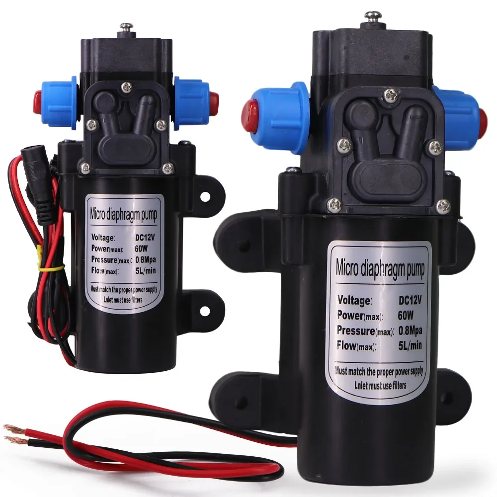 DC12V 45/60/80/100W Self-priming Pump Bare Wire Ends Water Pressure Diaphragm Pump for Fish Tank Garden Agriculture Irrigation
DC12V 45/60/80/100W Self-priming Pump Bare Wire Ends Water Pressure Diaphragm Pump for Fish Tank Garden Agriculture Irrigation
