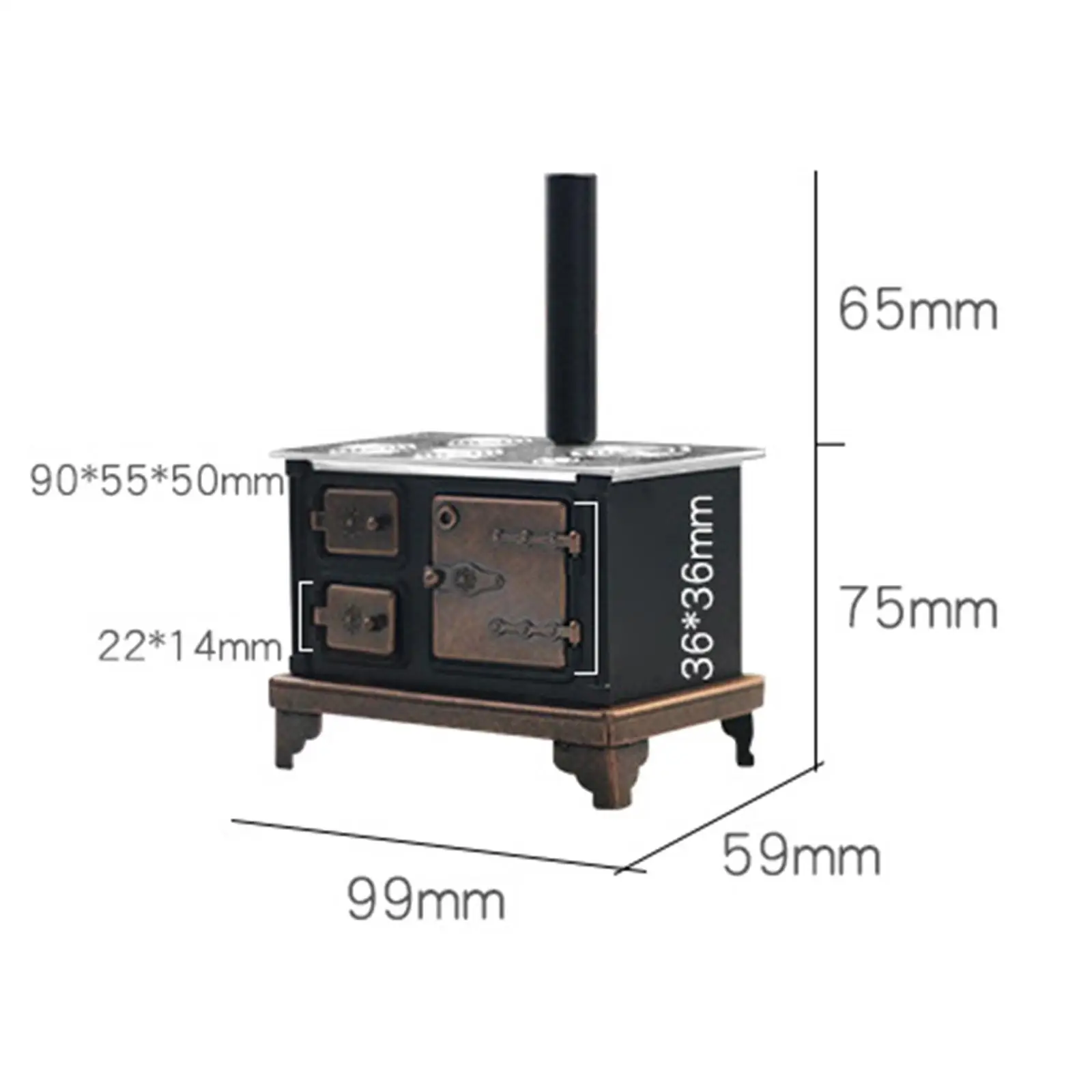 Dollhouse Miniature Stove, Miniature Dollhouse Decoration Accessories for Decoration
Dollhouse Miniature Stove, Miniature Dollhouse Decoration Accessories for Decoration