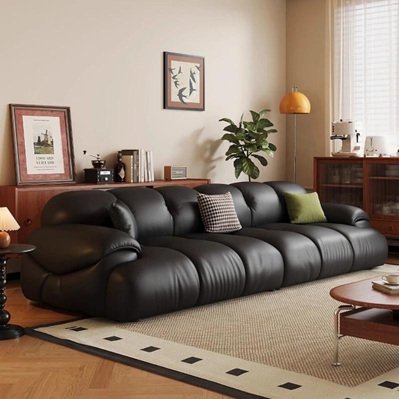 Minimalist Modern Living Room Sofas Black Classic Cheap Leather Lazy Sofa Lounge Luxury Soft Couch Wohnzimmer Home Furniture
Minimalist Modern Living Room Sofas Black Classic Cheap Leather Lazy Sofa Lounge Luxury Soft Couch Wohnzimmer Home Furniture