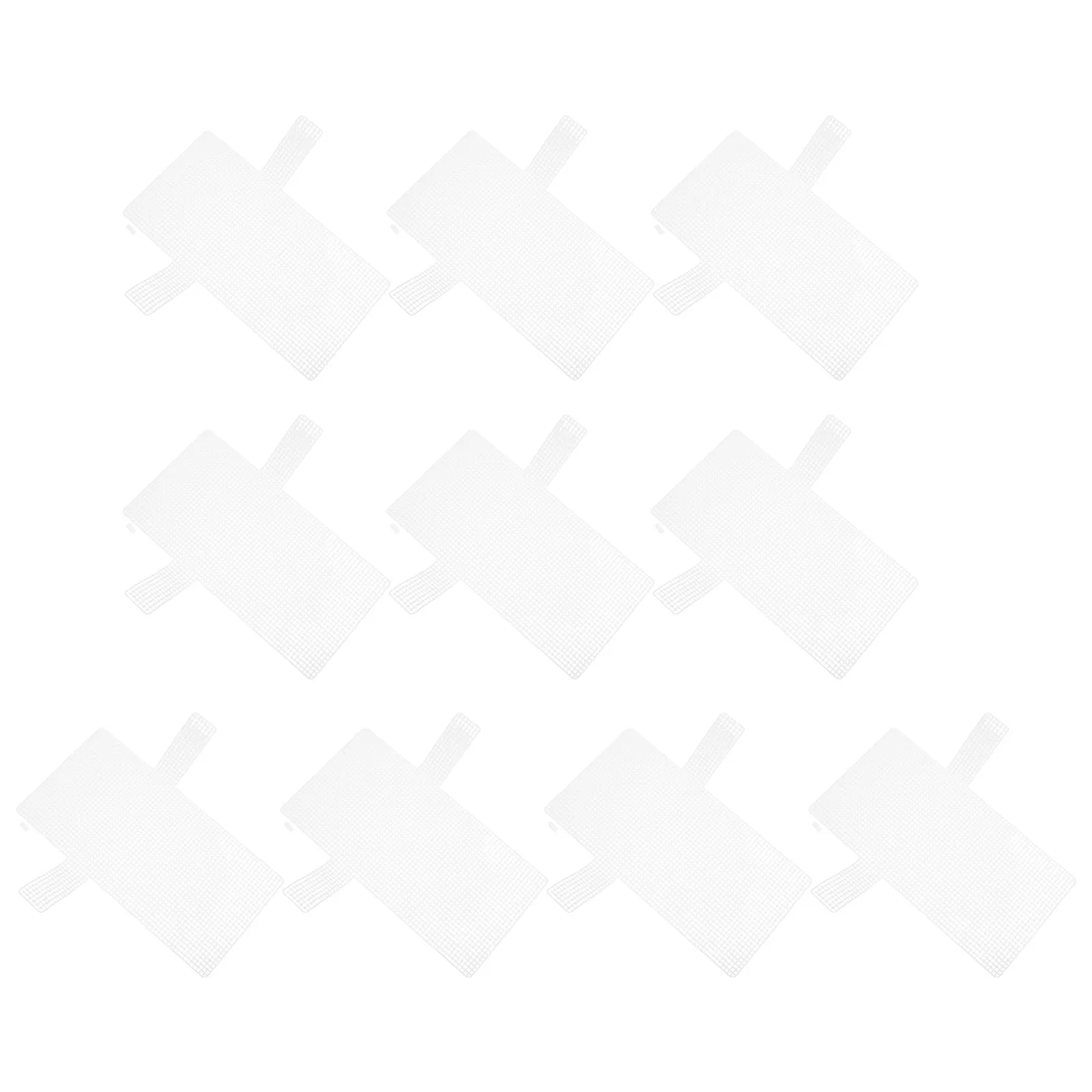 10pcs Handwoven Plastic Mesh Sheets DIY Basket Making Supplies Craft Bag Materials White Projects Accessories
10pcs Handwoven Plastic Mesh Sheets DIY Basket Making Supplies Craft Bag Materials White Projects Accessories