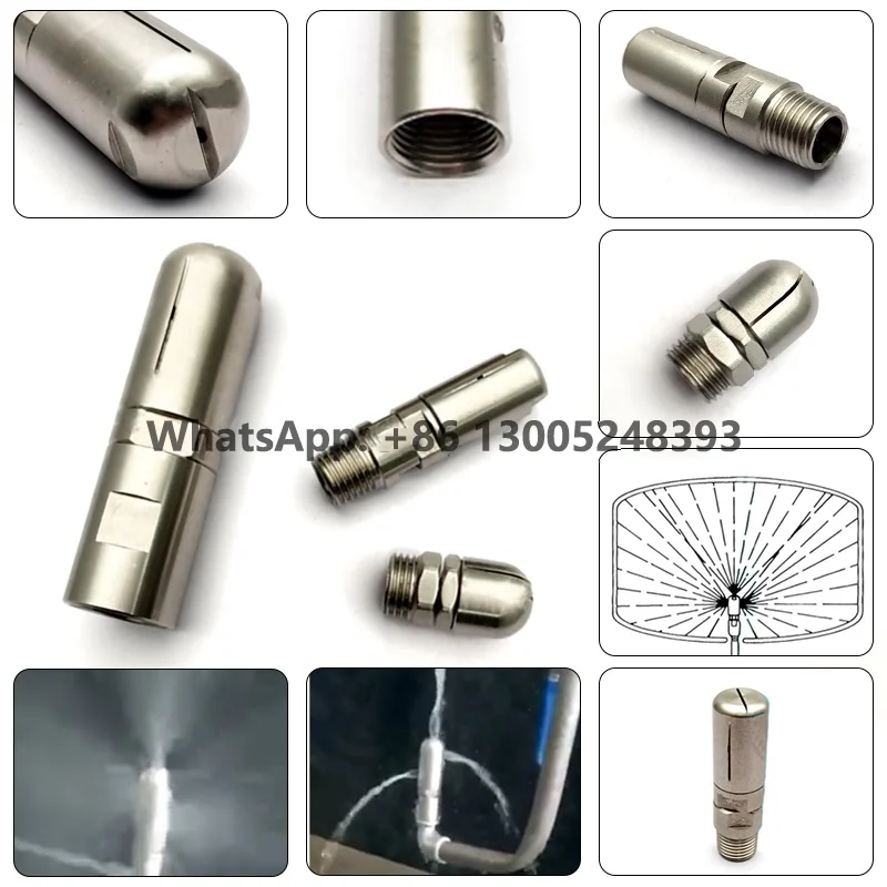 1/2" Female 360 Degree Rotating Container Washing Spray Nozzle, 1/4" Male SS304 CIP Small Rotating Tank Cleaning Nozzle
1/2" Female 360 Degree Rotating Container Washing Spray Nozzle, 1/4" Male SS304 CIP Small Rotating Tank Cleaning Nozzle