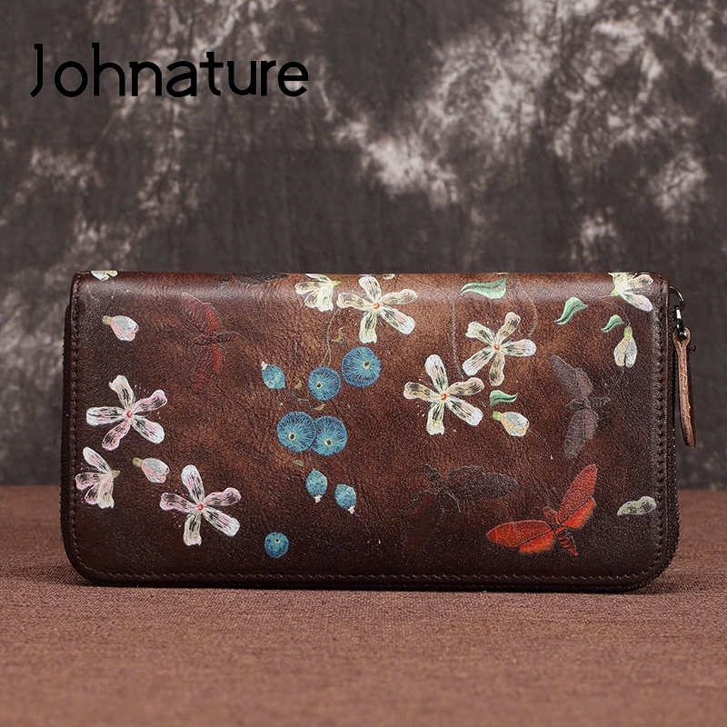 Длинный роскошный кошелек Johnature из натуральной кожи, женские кошельки и кошельки в стиле ретро, новинка 2024, кошелек с держателем для карт, кошелек для телефона из воловьей кожи
Длинный роскошный кошелек Johnature из натуральной кожи, женские кошельки и кошельки в стиле ретро, новинка 2024, кошелек с держателем для карт, кошелек для телефона из воловьей кожи