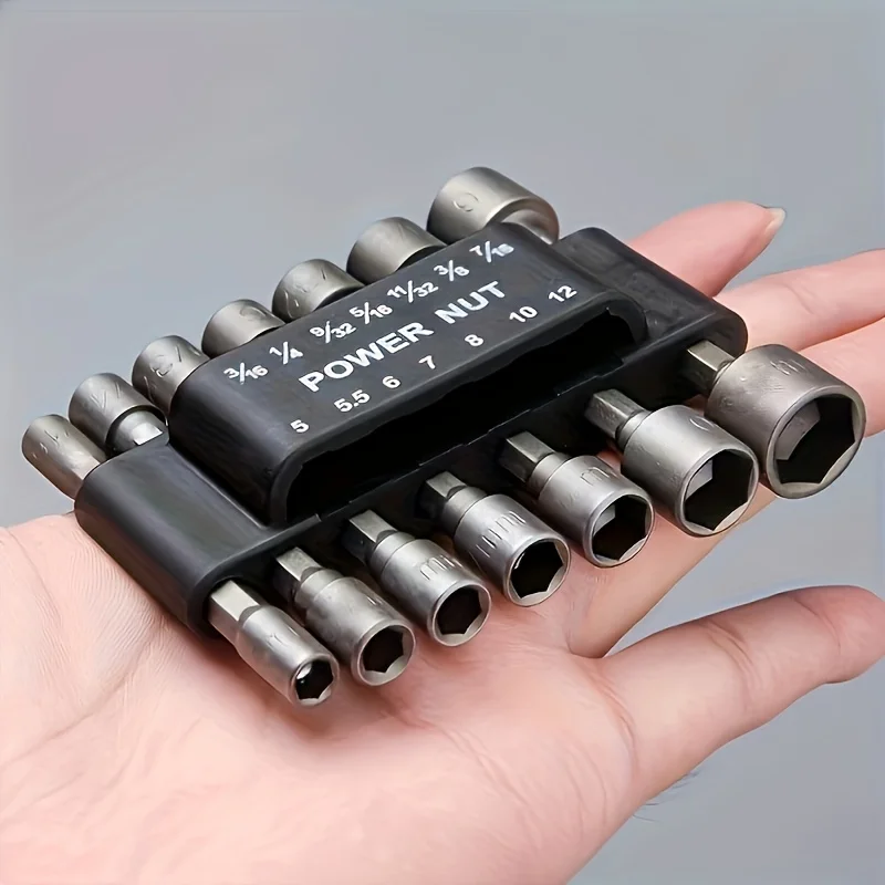 14pc/set impact screwdriver socket Hexagonal handle metric imperial complete set Extended socket adapter enthusiasts screwdriver
14pc/set impact screwdriver socket Hexagonal handle metric imperial complete set Extended socket adapter enthusiasts screwdriver