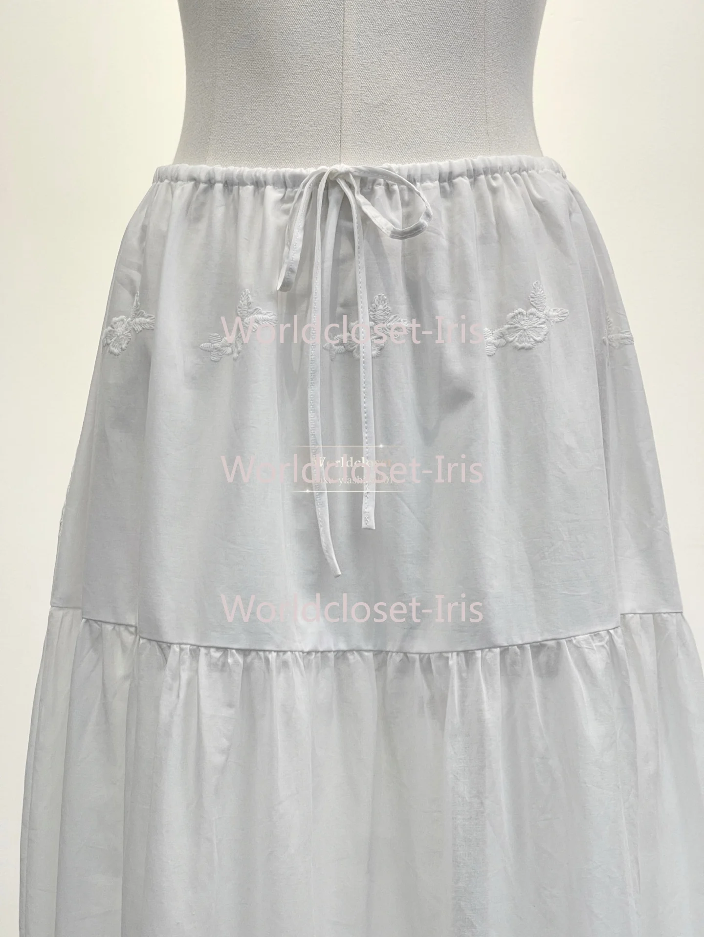 Sweet White Embroidered Ruched Bust Camisole Top Lace Trim Tiered Midi Skirt Co-ord Set
Sweet White Embroidered Ruched Bust Camisole Top Lace Trim Tiered Midi Skirt Co-ord Set