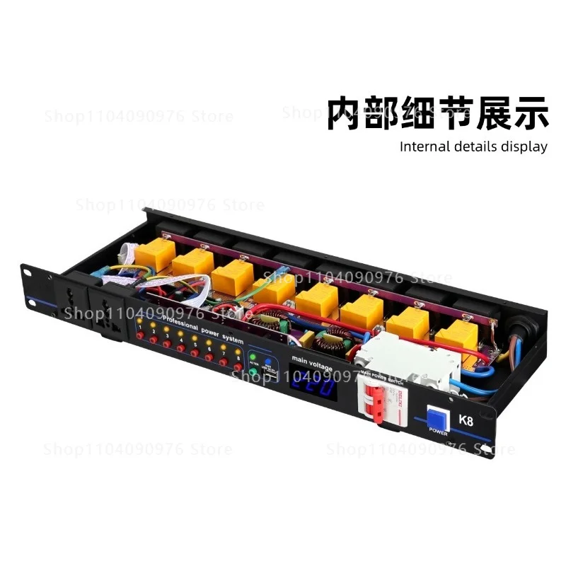 New Sequencer High Power Dual Filter Power Supply Control Sequencer Stage KTV Home Special Sequencer
New Sequencer High Power Dual Filter Power Supply Control Sequencer Stage KTV Home Special Sequencer