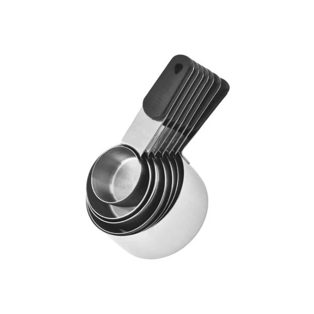 7 Piece/Set Magnetic Handle Stainless Steel Measuring Spoon Various Capacities with Scale Baking Measuring Cup Easy To Store
7 Piece/Set Magnetic Handle Stainless Steel Measuring Spoon Various Capacities with Scale Baking Measuring Cup Easy To Store