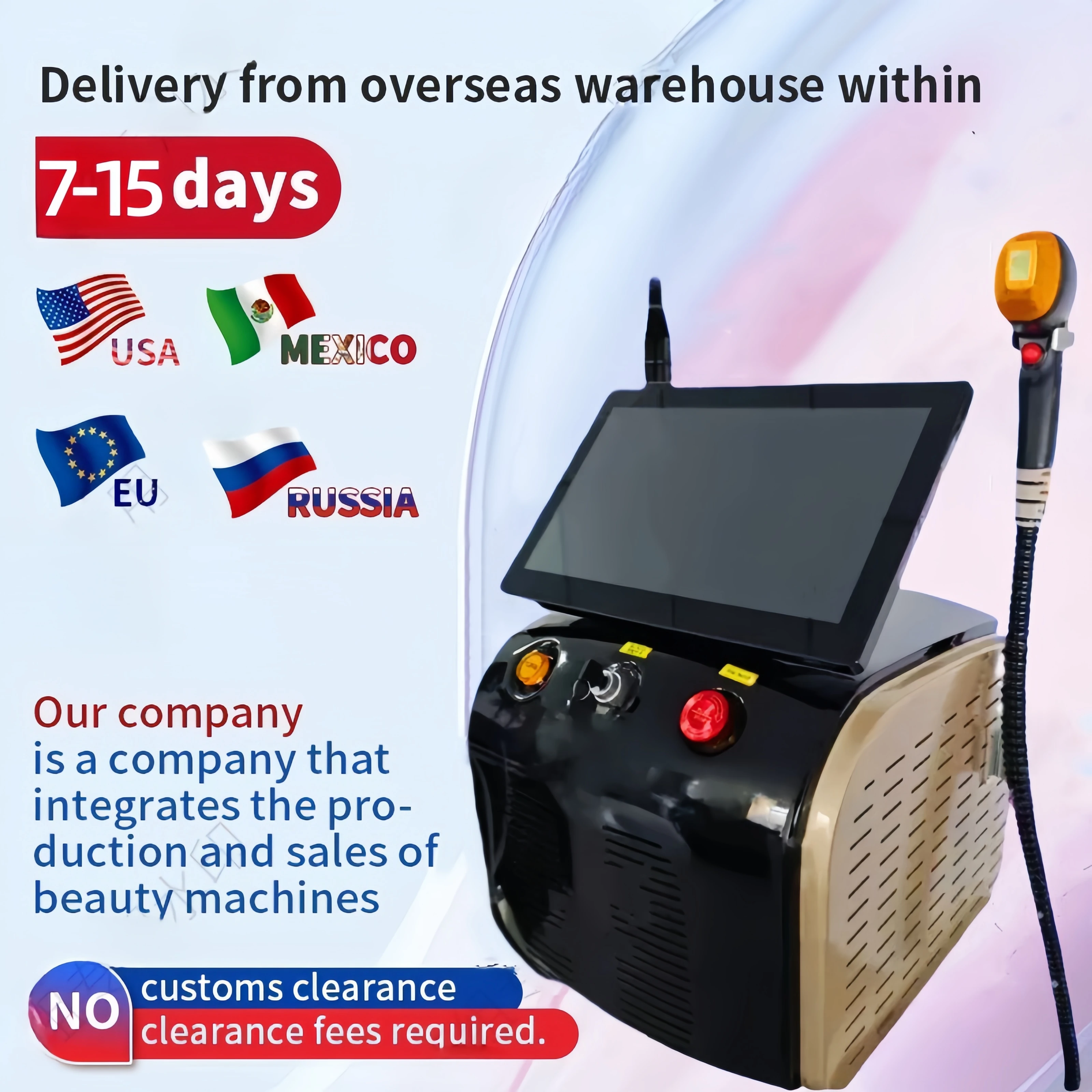 2 IN 1 808nm Diode Laser Hair Removal Tattoo Removal Machine Safe Painless Permanent CE and Triple Wavelengths 3500W High-Power
2 IN 1 808nm Diode Laser Hair Removal Tattoo Removal Machine Safe Painless Permanent CE and Triple Wavelengths 3500W High-Power