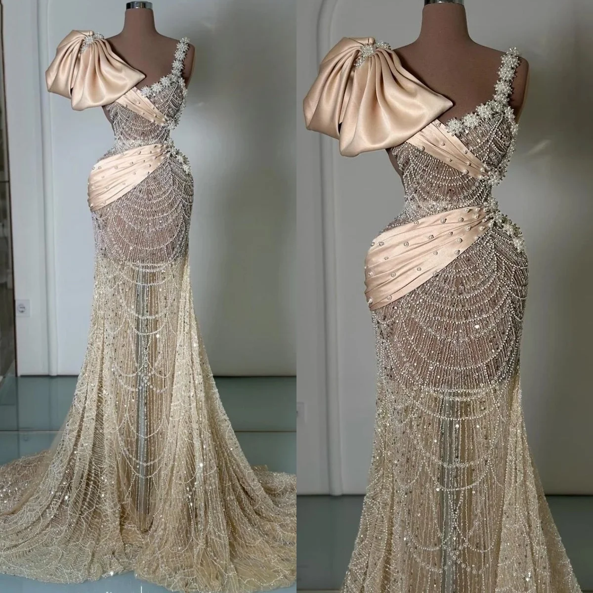 Fashion Sequins Wedding Dresses Beading Bridal Gowns See Through Sleeveless Illusion Customized Bride Vestidos De Novia
Fashion Sequins Wedding Dresses Beading Bridal Gowns See Through Sleeveless Illusion Customized Bride Vestidos De Novia