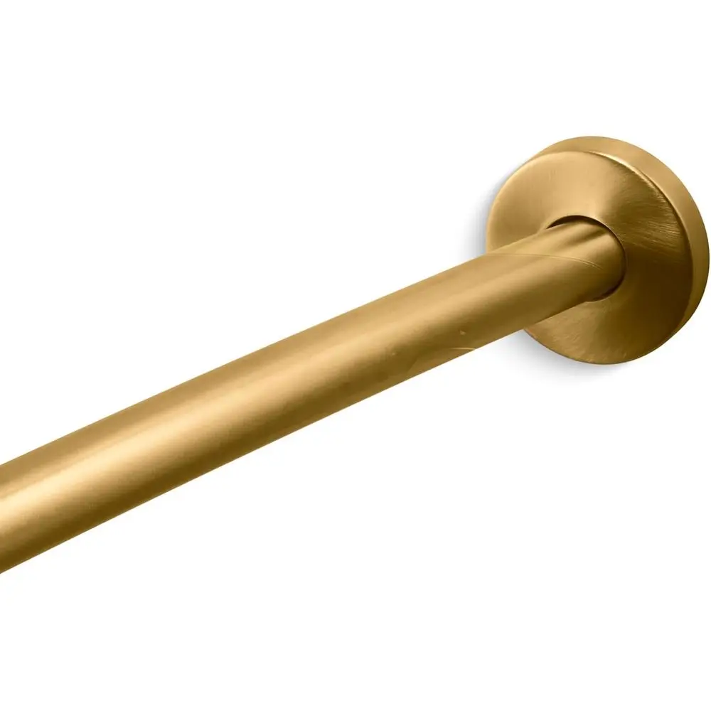 K-9351-2MB Expanse Curved Shower Rod, Contemporary Design, Adjustable it 60-76", Vibrant Brushed erne Brass
K-9351-2MB Expanse Curved Shower Rod, Contemporary Design, Adjustable it 60-76", Vibrant Brushed erne Brass