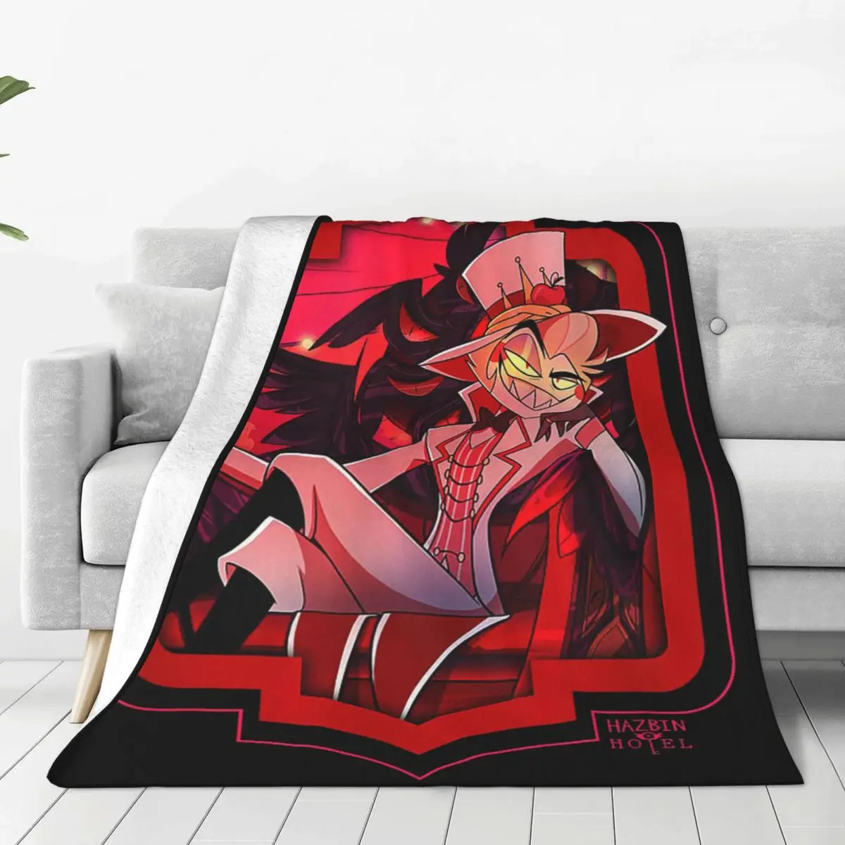 Hazbin Lucifer Cartoon Hotels Blankets Flannel Printed Alastor Action Anime Portable Lightweight Throw Blanket Office Rug Piece
Hazbin Lucifer Cartoon Hotels Blankets Flannel Printed Alastor Action Anime Portable Lightweight Throw Blanket Office Rug Piece