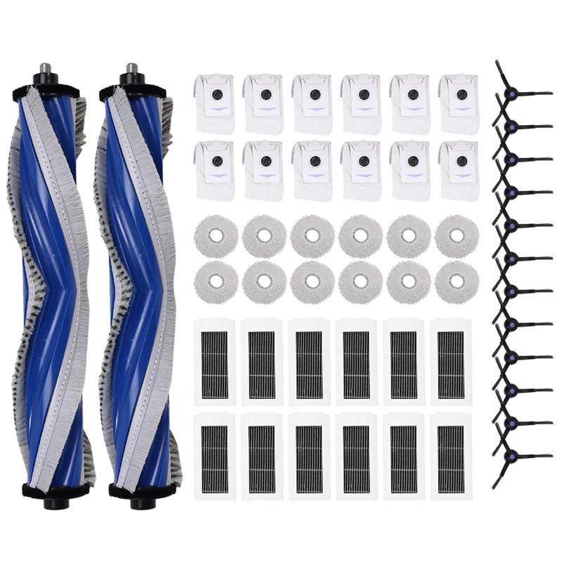 For Ecovacs Debot X5 OMNI / X5 PRO Robot Vacuum Parts Main Roller Side Brush Hepa Filter Mop Cloth Dust Bag Accessories
For Ecovacs Debot X5 OMNI / X5 PRO Robot Vacuum Parts Main Roller Side Brush Hepa Filter Mop Cloth Dust Bag Accessories