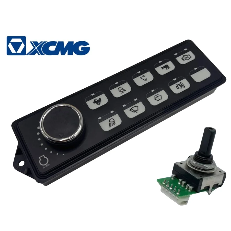 Excavator XCMG XE75DA 135D 150 200 215DA throttle knob switch control panel accessories
Excavator XCMG XE75DA 135D 150 200 215DA throttle knob switch control panel accessories
