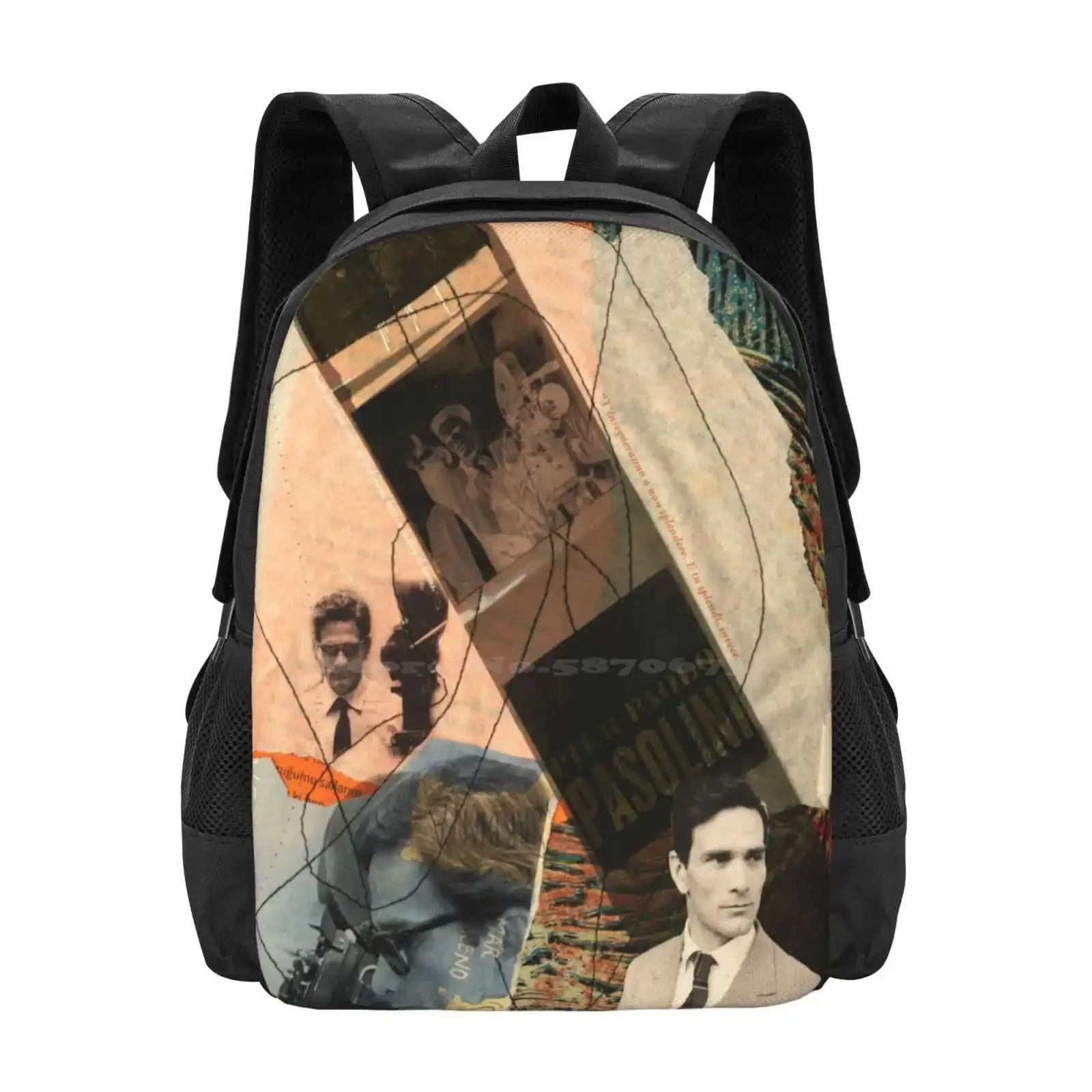 Pier Paolo Pasolini School Bag Big Capacity Backpack Laptop Pier Paolo Pasolini Collage Hand Made Writer Cinema
Pier Paolo Pasolini School Bag Big Capacity Backpack Laptop Pier Paolo Pasolini Collage Hand Made Writer Cinema