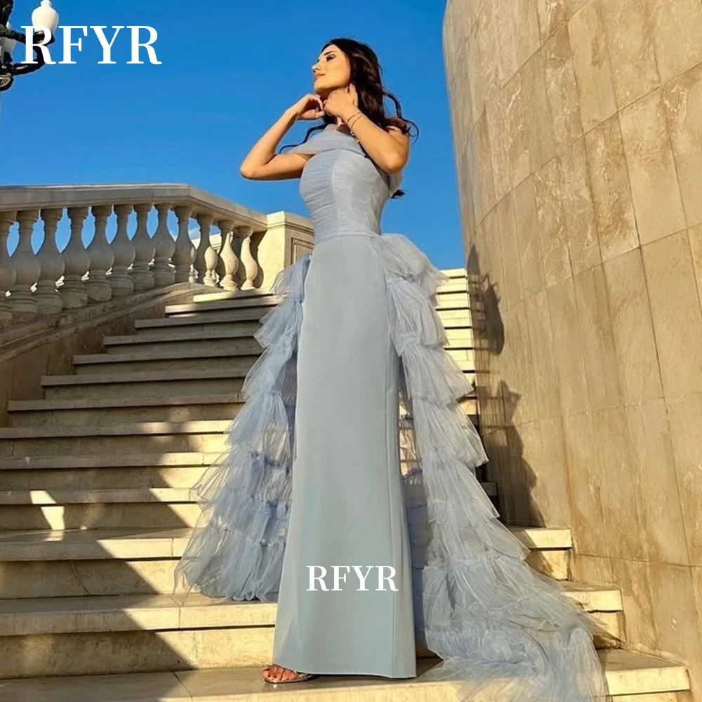 RFYR Off Shoulder Prom Dress Removeable Train Evening Dresses Princess Ball Gowns Fairy فساتين مناسبة رسمية Cus 
RFYR Off Shoulder Prom Dress Removeable Train Evening Dresses Princess Ball Gowns Fairy فساتين مناسبة رسمية Cus