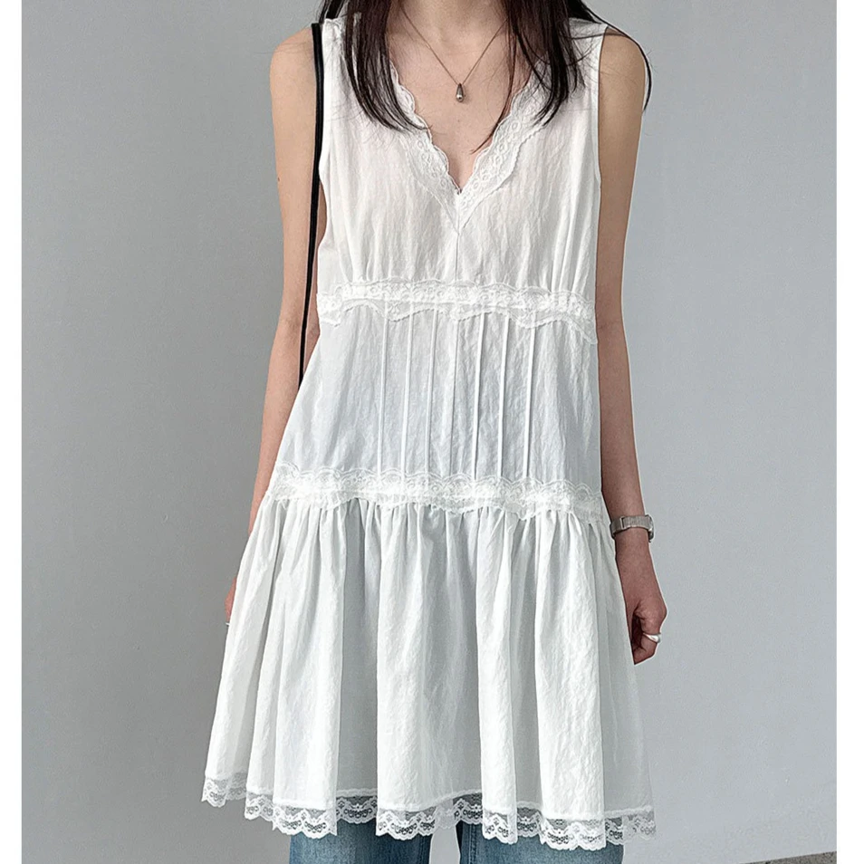 Mid Length Dress Women Dresses A Line Vestidos Y2k Streetwear V Neck Sleeve Lace Casual Elegant Splice Party Night Work 2026
Mid Length Dress Women Dresses A Line Vestidos Y2k Streetwear V Neck Sleeve Lace Casual Elegant Splice Party Night Work 2026