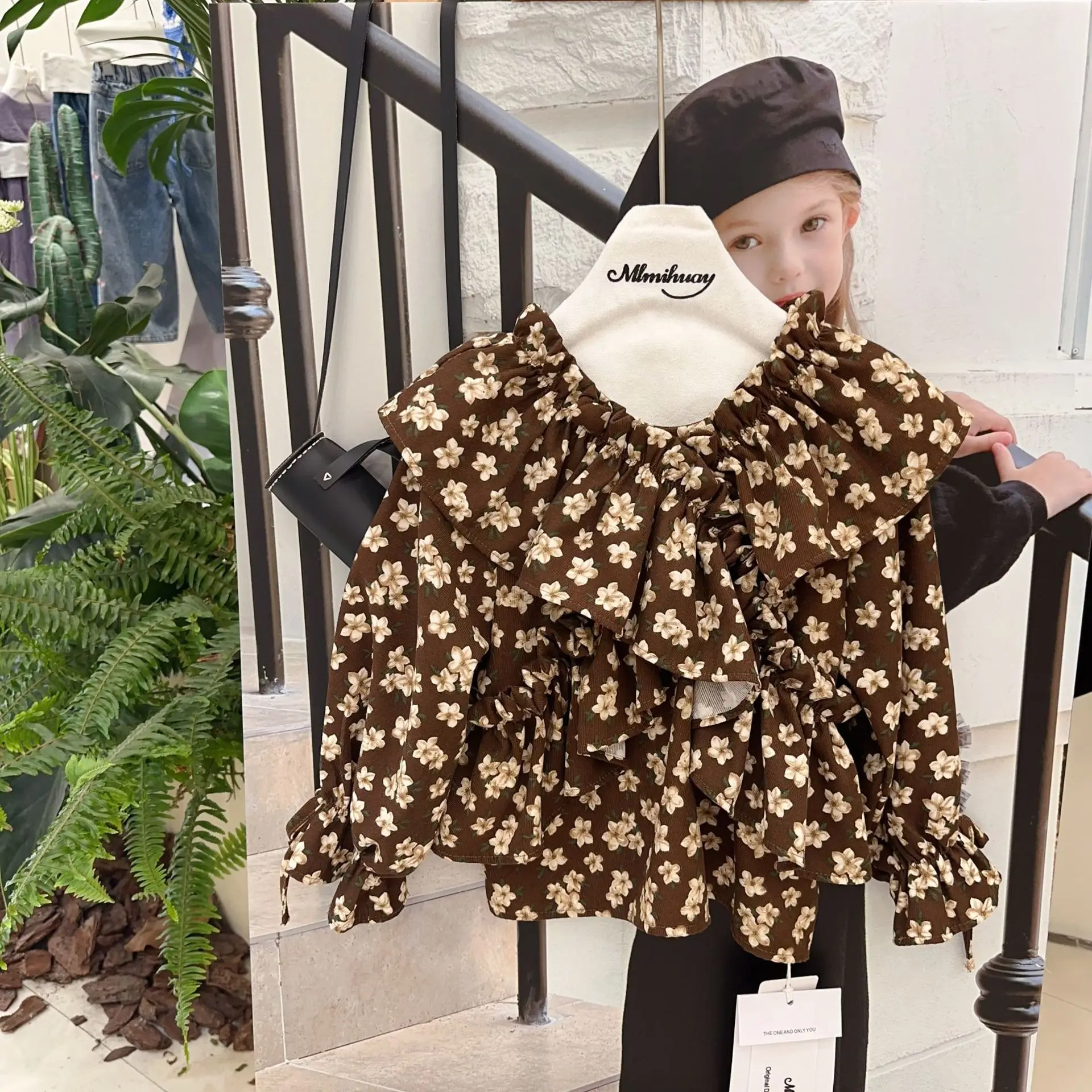 Girl Shirt Top 2024 New Autumn New Children Korean Style Princess Cute Fashion Long-sleeved Baby Girl Floral Girls Shirt Tops
Girl Shirt Top 2024 New Autumn New Children Korean Style Princess Cute Fashion Long-sleeved Baby Girl Floral Girls Shirt Tops