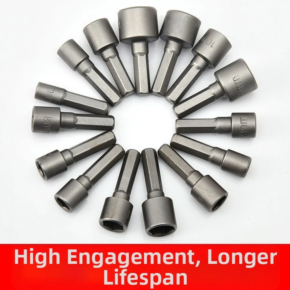 Набор из 14 метрических торцевых головок с шестигранным хвостовиком для ударных инструментов, высокоуглеродистая сталь, аксессуары для ручных инструментов
Набор из 14 метрических торцевых головок с шестигранным хвостовиком для ударных инструментов, высокоуглеродистая сталь, аксессуары для ручных инструментов