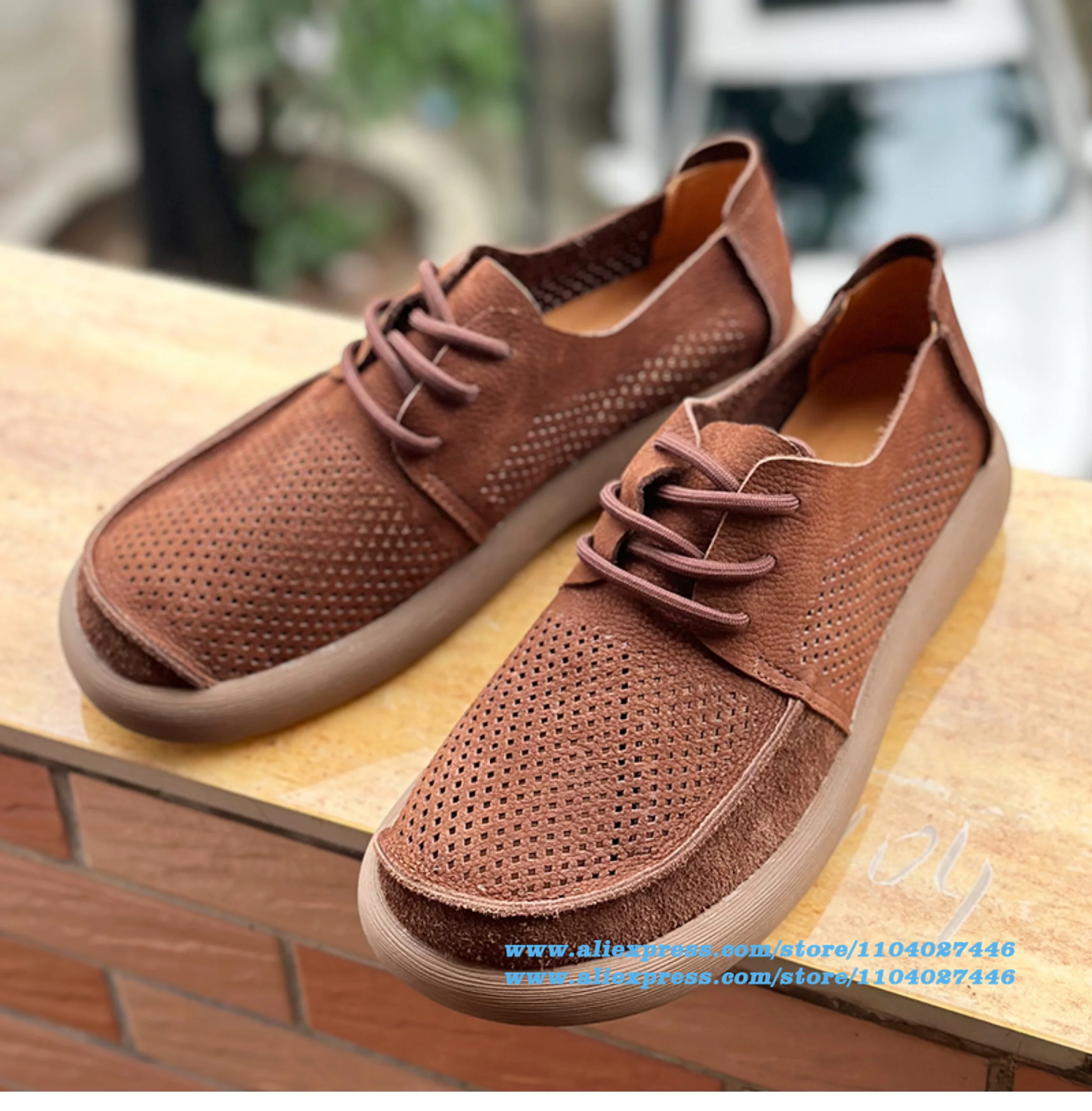 Hollowed Out Casual Leather Shoes for Men Wide Round Toe Men's Shoes Wear-Resistant Trendy Luxury Handmade Shoe Men's Shoes
Hollowed Out Casual Leather Shoes for Men Wide Round Toe Men's Shoes Wear-Resistant Trendy Luxury Handmade Shoe Men's Shoes
