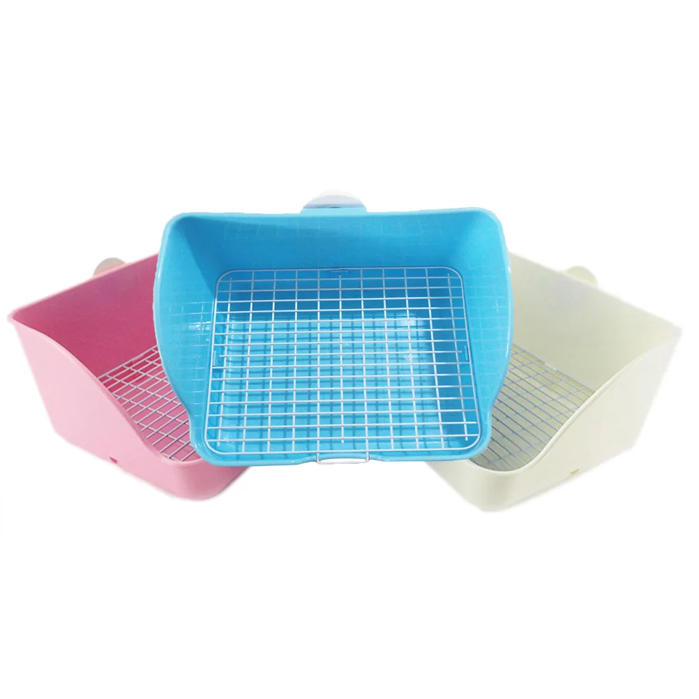 Rabbit Toilet Tray Box Durable Eco-friendly PP Material Compact Portable Pet Potty Training Urine Anti-spray Litter Keeper Clean
Rabbit Toilet Tray Box Durable Eco-friendly PP Material Compact Portable Pet Potty Training Urine Anti-spray Litter Keeper Clean