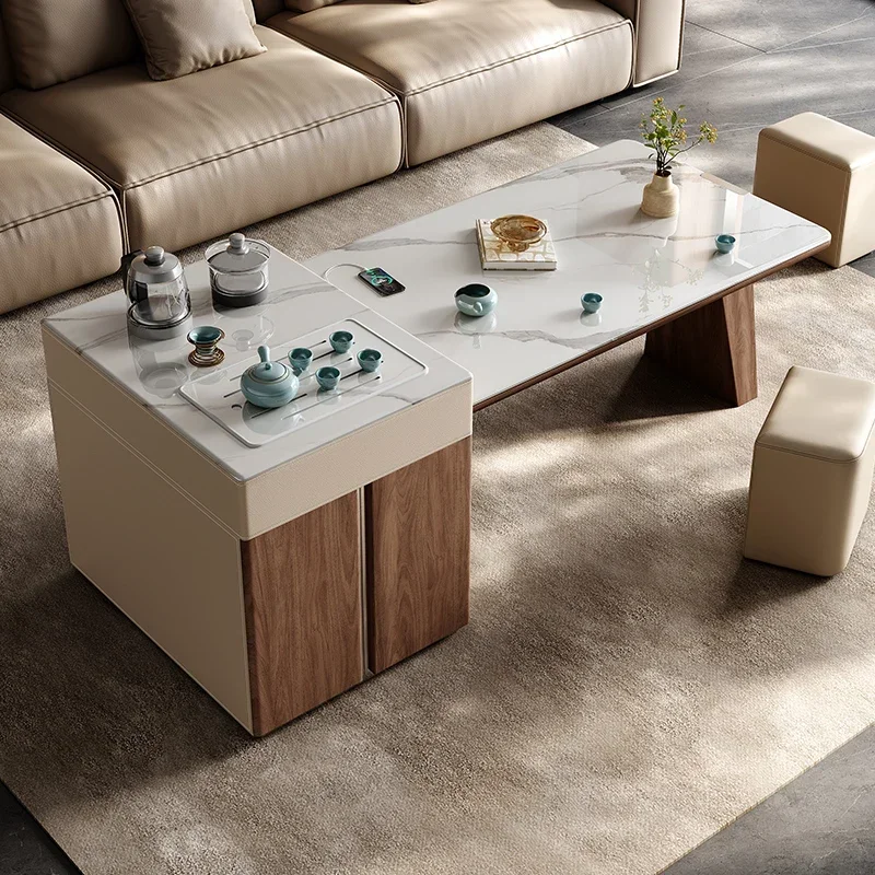 Y1 Rock slab Kung Fu tea table light luxury modern living room household multi-functional retractable coffee table TV cabinet
Y1 Rock slab Kung Fu tea table light luxury modern living room household multi-functional retractable coffee table TV cabinet