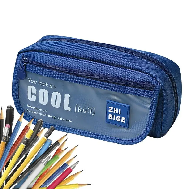 Pencil Case Aesthetic Portable Pen Pouch With 3 Compartments School Home Stationery Storage Bag For Pens Pencils Erasers
Pencil Case Aesthetic Portable Pen Pouch With 3 Compartments School Home Stationery Storage Bag For Pens Pencils Erasers